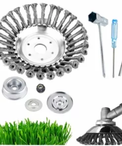 Accessoires De Tondeuse à Gazon, Accessoires De Désherbeur En Fil Torsadé En Forme De Bol (Ensemble D'accessoires En Acier De 4 Pièces),HANBING -Débroussailleuse Soldes Magasin 45779334 4