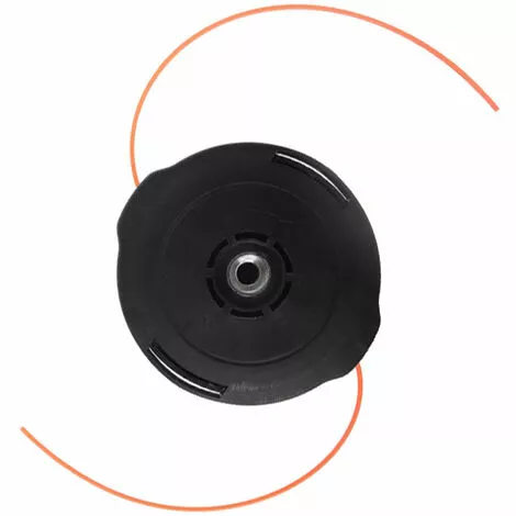 THSINDE Tête De Coupe De Tondeuse à Gazonrondes En Plastique Bleu Et Noir Avec 2 Cordes De Paille Orangedébroussailleuse T25 3 Pcs. 5 THSINDE Tête De Coupe De Tondeuse à Gazonrondes En Plastique Bleu Et Noir Avec 2 Cordes De Paille Orangedébroussailleuse T25 3 Pcs. – Image 3