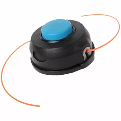 THSINDE Tête De Coupe De Tondeuse à Gazonrondes En Plastique Bleu Et Noir Avec 2 Cordes De Paille Orangedébroussailleuse T25 3 Pcs. 6 THSINDE Tête De Coupe De Tondeuse à Gazonrondes En Plastique Bleu Et Noir Avec 2 Cordes De Paille Orangedébroussailleuse T25 3 Pcs. – Image 4