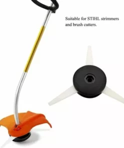 DEVENIRRICHE Tête De Débroussailleuse, Coupe-Herbe Coupe-tête Pour Tondeuse Adapté Pour STIHL Remplacement Polycut 6-3 Tête De Tonte Accessoires De Tondeuse à Gazon Pièces Tête De Tondeuse -Débroussailleuse Soldes Magasin 46888403 5