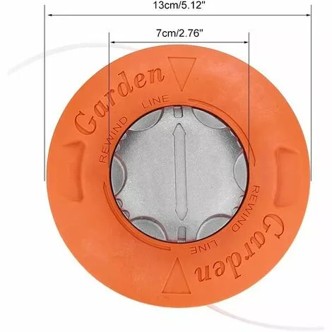 DEVENIRRICHE Tête De Coupe, Tête De Coupe En Herbe Universelle En Aluminium Tête De Débroussailleuse Tête Accessoires De Tondeuse à Gazon Tête De Coupe En Aluminium 7 DEVENIRRICHE Tête De Coupe, Tête De Coupe En Herbe Universelle En Aluminium Tête De Débroussailleuse Tête Accessoires De Tondeuse à Gazon Tête De Coupe En Aluminium – Image 5