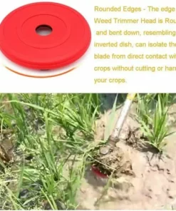 Tête De Débroussailleuse Universelle Pour Tondeuse à Gazon, Arbre Droit, Lame De Débroussailleuse,Irisfr(2pcs) 11 Tête De Débroussailleuse Universelle Pour Tondeuse à Gazon, Arbre Droit, Lame De Débroussailleuse,Irisfr(2pcs) -Débroussailleuse Soldes Magasin 47158898 5