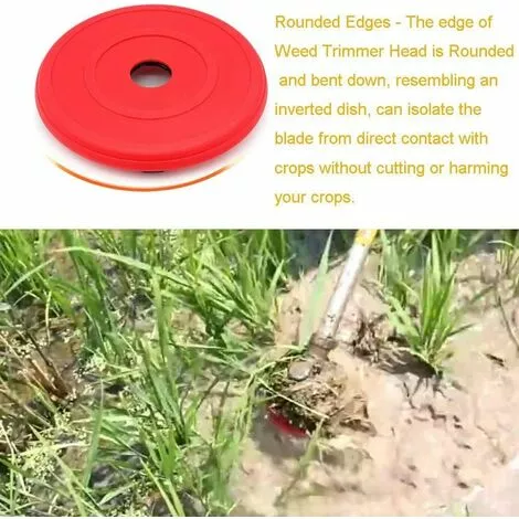 Tête De Débroussailleuse Universelle Pour Tondeuse à Gazon, Arbre Droit, Lame De Débroussailleuse,Irisfr(2pcs) 7 Tête De Débroussailleuse Universelle Pour Tondeuse à Gazon, Arbre Droit, Lame De Débroussailleuse,Irisfr(2pcs) – Image 5