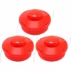 TINOR 3X Tête De Débroussailleuse Universelle Fil Nylon (3X Rouge)