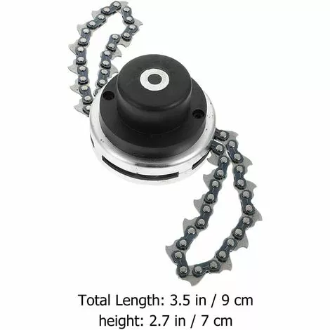 TINOR 1PC Pratique Général Vêtements Résistant Accessoires Chaîne Pour Tondeuses à Gazon,Noir 6 TINOR 1PC Pratique Général Vêtements Résistant Accessoires Chaîne Pour Tondeuses à Gazon,Noir – Image 4