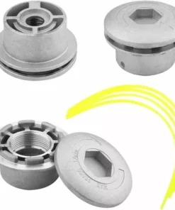 ECHOO Tête De Coupe, Universal Durable Têtes En Aluminium Tondeuse à Gazon Tête De Coupe De Cordes Herbe Débroussailleuse Accessoires, Vibration Est Petit/résistant à L'usure For Pelouse De Jardin 10 ECHOO Tête De Coupe, Universal Durable Têtes En Aluminium Tondeuse à Gazon Tête De Coupe De Cordes Herbe Débroussailleuse Accessoires, Vibration Est Petit/résistant à L'usure For Pelouse De Jardin -Débroussailleuse Soldes Magasin 48883293 4