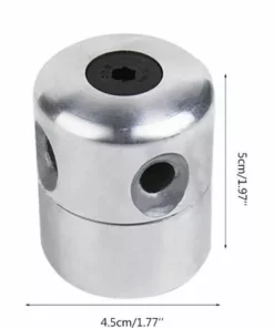 Tête De Coupe En Aluminium Tête De Tondeuse Bobine De Tête De Coupe-Herbe Kit De Ligne En Nylon Universel Pour Débroussailleuse à Essence(Rond Jaune)， Irisfr -Débroussailleuse Soldes Magasin 50942256 2