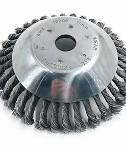 ELLE Tête De Brosse En Acier Massif De 15 Cm Pour Tondeuses à Gazon