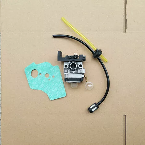 ZHUOXUAN Carburateur Et Joint + Tuyau + Bougie D'allumage Pour Débroussailleuse Multifonctions 5en1 52cc 49cc 43cc 6 ZHUOXUAN Carburateur Et Joint + Tuyau + Bougie D'allumage Pour Débroussailleuse Multifonctions 5en1 52cc 49cc 43cc – Image 4