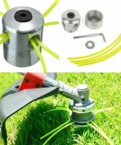 ZHUOXUAN Tête De Débroussailleuse，tête De Tondeuse à Colonne En Aluminium Brillant. -Débroussailleuse Soldes Magasin 51461445 2
