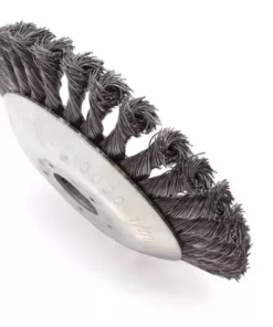 ZHUOXUAN Tête De Débroussailleuse Conique En Fil De Fer Noué Pour Tondeuse à Gazon - Plateau De Désherbage En Métal Pour Débroussailleuse (Diamètre Extérieur150mm, Trou Intérieur 25mm) 5 ZHUOXUAN Tête De Débroussailleuse Conique En Fil De Fer Noué Pour Tondeuse à Gazon - Plateau De Désherbage En Métal Pour Débroussailleuse (Diamètre Extérieur150mm, Trou Intérieur 25mm) -Débroussailleuse Soldes Magasin 51461915 2