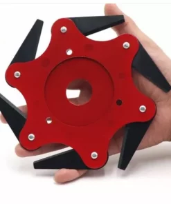 ZHUOXUAN Tête Faucheuse Fil Herbe Jardin Lame Droite De Débroussailleuse Pour Le Riz Paddy Jardin Cour Orchard 150MM -Débroussailleuse Soldes Magasin 51462122 4