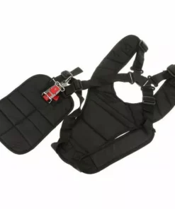 TINOR Harnais à Double Bandoulière Pour Débroussailleuse Tondeuse, Débroussailleuse Tondeuse Husqvarna Echo, Noir