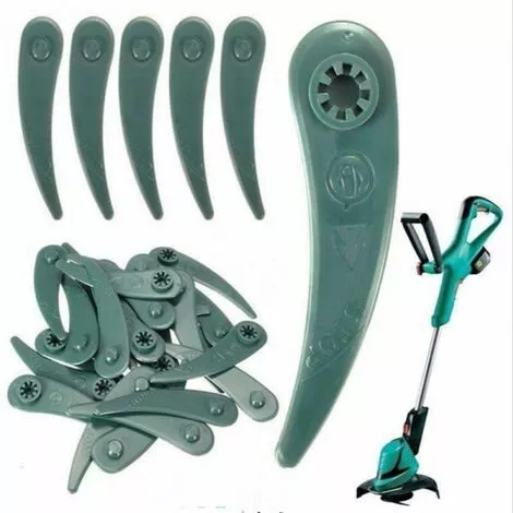 DONTODENT Lot De 200 Lames En Plastique Pour Tondeuse à Gazon, Agriculture, Foresterie, Jardinage, Accessoire De Rechange Pour Tondeuse à Gazon -en Dents De Scie*100+dent Plate*100 3 DONTODENT Lot De 200 Lames En Plastique Pour Tondeuse à Gazon, Agriculture, Foresterie, Jardinage, Accessoire De Rechange Pour Tondeuse à Gazon -en Dents De Scie*100+dent Plate*100