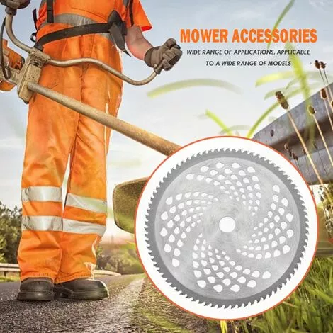 DONTODENT Lame De Coupe De Brosse 80T, Lame De Tondeuse à Gazon De Remplacement, Lame De Scie Circulaire Pour Couper L'herbe, Coupe-arbre 5 DONTODENT Lame De Coupe De Brosse 80T, Lame De Tondeuse à Gazon De Remplacement, Lame De Scie Circulaire Pour Couper L'herbe, Coupe-arbre – Image 3