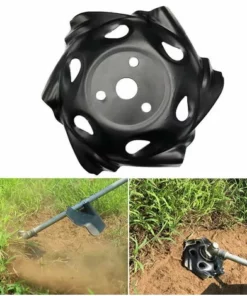 THSINDE Tête De Coupe-Herbe, Universel Tête De Débroussailleuse Tête De Bordure De Mauvaises Herbes Tête De Débroussailleuse De Trimmer De Tondeuse à Gazon