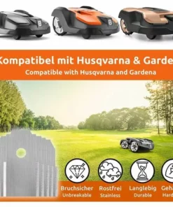 Lames De Rechange En Acier Inoxydable Compatible Tondeuse à Gazon En Acier Inoxydable Accessoires De Machine à Gazon Lame De Tondeuse Universelle Demi-argent Macaron 11 Lames De Rechange En Acier Inoxydable Compatible Tondeuse à Gazon En Acier Inoxydable Accessoires De Machine à Gazon Lame De Tondeuse Universelle Demi-argent Macaron -Débroussailleuse Soldes Magasin 53912343 5