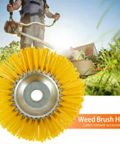 Brosse De Désherbage Ronde Pour Débroussailleuse, Soie De Nylon, Brosse à Mauvaises Herbes, Brosse Conique Pour Débroussailleuse Macaron 11 Brosse De Désherbage Ronde Pour Débroussailleuse, Soie De Nylon, Brosse à Mauvaises Herbes, Brosse Conique Pour Débroussailleuse Macaron -Débroussailleuse Soldes Magasin 53912346 5