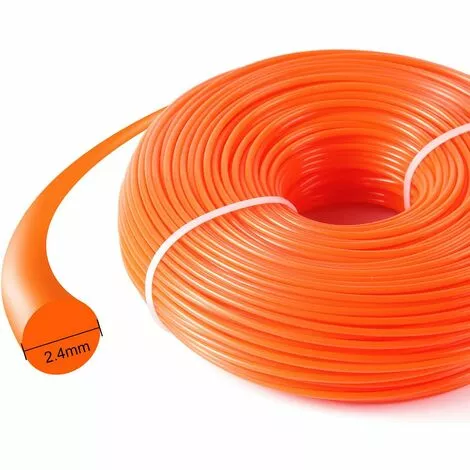 VERSAILLESFR Fil Pour Débroussailleuse Nylon Ronde 2,4 Mm X 86 M,Versailles 4 VERSAILLESFR Fil Pour Débroussailleuse Nylon Ronde 2,4 Mm X 86 M,Versailles – Image 2