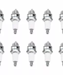 MODOU Bougies D'allumage - 10 PCs De Bougies D'allumage Pour Débroussailleuse, Accessoires De Rechange Pour Tondeuse à Gazon.