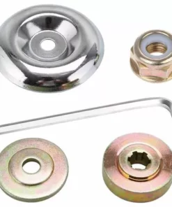 MODOU 5 Pièces Kit De Fixation D'écrou De Lame En Métal Universelle Accessoires Pour Adaptateur De Lame De Tondeuse à Gazon Pour Tondeuse à Gazon Machine D'irrigation