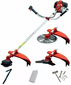 Débroussailleuse Thermique 3 En 1 - 2 Temps 65cc 4,9cv - Powerground Pro Series