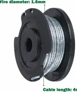 3 Pièces Bobine De Fil Debroussailleuse, Bobine Fil Nylon Pour Coupe Bordure, Compatible Avec ART 23SL Et ART 26SL,Starlight 10 3 Pièces Bobine De Fil Debroussailleuse, Bobine Fil Nylon Pour Coupe Bordure, Compatible Avec ART 23SL Et ART 26SL,Starlight -Débroussailleuse Soldes Magasin 54459871 4