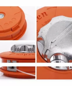 Tête De Coupe M10 X 1,25 à Gauche Avec Pointe Automatique - Tête De Débroussailleuse à Double Fil - Bobine De Fil En Nylon Pour Débroussailleuse à Essence,Starlight 9 Tête De Coupe M10 X 1,25 à Gauche Avec Pointe Automatique - Tête De Débroussailleuse à Double Fil - Bobine De Fil En Nylon Pour Débroussailleuse à Essence,Starlight -Débroussailleuse Soldes Magasin 54459930 3