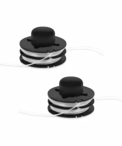 VONROC Bobine De Fil – Bobine De Fil 8m (2x4m) Pour Débroussailleuse GT502AC – 2 Pièces