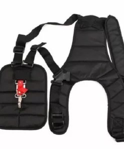 THSINDE Harnais à Double Bandoulière Épaule Rembourrée Boutonnage Sécurité Pour Débroussailleuse Tondeuse Sangle De Tondeuse à Chevrons-mi-long Noir 7 THSINDE Harnais à Double Bandoulière Épaule Rembourrée Boutonnage Sécurité Pour Débroussailleuse Tondeuse Sangle De Tondeuse à Chevrons-mi-long Noir -Débroussailleuse Soldes Magasin 54976168 3