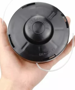 MONLY Lot De 2 Tête De Débroussailleuse Universelle A6481 Nylon Bobine De Rechange De Tondeuse Débroussailleuse Tête De Coupe M10 X 1,25 Pour Débroussailleuse Thermique à Essence -Débroussailleuse Soldes Magasin 55273762 4