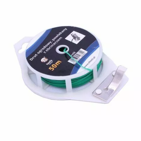 JARDIBRICODECO PVC Jardin Fil Revêtu 50m De Coupe + 3 JARDIBRICODECO PVC Jardin Fil Revêtu 50m De Coupe +