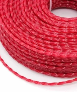 Fil Coupe Bordure Universel, Ligne De Trimmer Strimmer En Nylon 3.0 Mm, Fil En Nylon Débroussailleuse Robuste Pour Bosse Tête Tondeuse À Gazon De Jardinage,Twist, 3mmx60m，Fontainebleau -Débroussailleuse Soldes Magasin 55490026 2