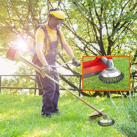 SUPERMARKET Tete Brosse Debroussailleuse 6IN, Pour Debrouissalleuses,argent,Superma 7 SUPERMARKET Tete Brosse Debroussailleuse 6IN, Pour Debrouissalleuses,argent,Superma – Image 5