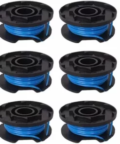 SUPERMARKET 8 Pièces Bobine De Rechange Pour Débroussailleuse,Compatible Avec Ryobi One + AC14RL3A-18V 24V 40V,Superma,1.65mm*3.3m