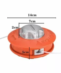 BARES Tête De Fil Pour Débroussailleuse, Bobine De Fil, Accessoire M10 X 1,25 Mm, Tête En Aluminium épaisse, Sans Démontage 9 BARES Tête De Fil Pour Débroussailleuse, Bobine De Fil, Accessoire M10 X 1,25 Mm, Tête En Aluminium épaisse, Sans Démontage -Débroussailleuse Soldes Magasin 55635635 3