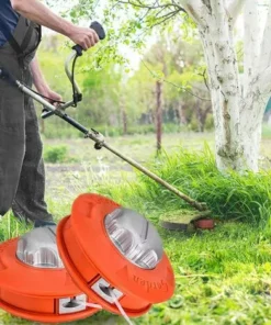 BARES Tête De Fil Pour Débroussailleuse, Bobine De Fil, Accessoire M10 X 1,25 Mm, Tête En Aluminium épaisse, Sans Démontage 10 BARES Tête De Fil Pour Débroussailleuse, Bobine De Fil, Accessoire M10 X 1,25 Mm, Tête En Aluminium épaisse, Sans Démontage -Débroussailleuse Soldes Magasin 55635635 4