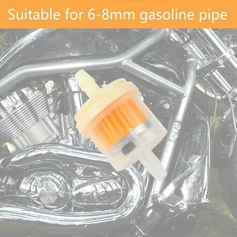 DECKON Filtre A Essence, 20 Pcs Filtre à Carburant Moto Sont Utilisés Pour Éliminer Les Impuretés Dans L'essence, Carburant Rapide De Filtre à Essence Convient Aux Motos Tondeuses à Gazon Tracteurs à Gazon 7 DECKON Filtre A Essence, 20 Pcs Filtre à Carburant Moto Sont Utilisés Pour Éliminer Les Impuretés Dans L'essence, Carburant Rapide De Filtre à Essence Convient Aux Motos Tondeuses à Gazon Tracteurs à Gazon – Image 5