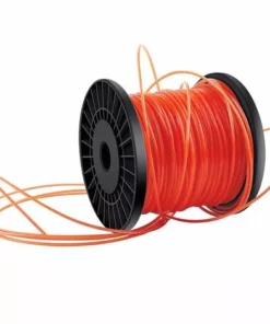 DECKON Forever Speed Fil Pour Débroussailleuses Tenseur De Corde Pour Fil D'herbe 5 Tranches De Fil Diamètre 2,4 Mm X 100 Mètres - Orange Rouge -Débroussailleuse Soldes Magasin 56198286 2