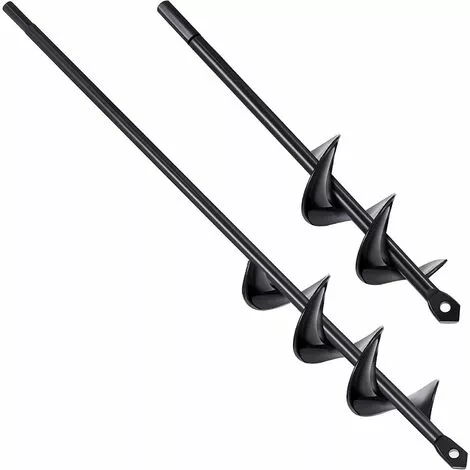 LUCKY-88 Outils De Jardin Foret Au Sol En Alliage Foret à Tarière Pour Plantes De Jardin 2PCS (4X22+5X37) 3 LUCKY-88 Outils De Jardin Foret Au Sol En Alliage Foret à Tarière Pour Plantes De Jardin 2PCS (4X22+5X37)