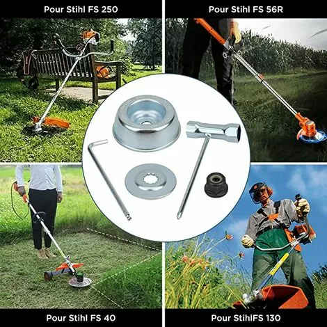 GUAZHUNIFR Kit Ecrou Tete Debroussailleuse Universelle, Pour Débroussailleuse Thermique, Stihl, Echo, Ryobi Tete.Gu.B/bon 7 GUAZHUNIFR Kit Ecrou Tete Debroussailleuse Universelle, Pour Débroussailleuse Thermique, Stihl, Echo, Ryobi Tete.Gu.B/bon – Image 5
