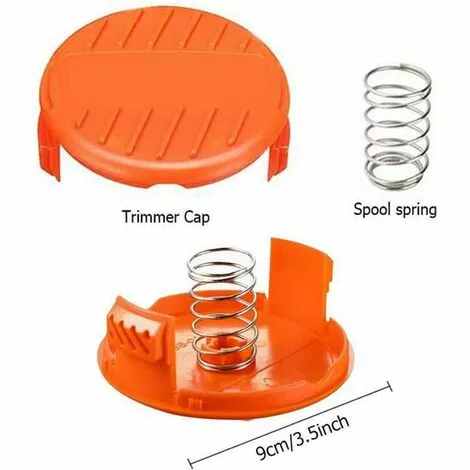 HKLFFJA Liuer 6PCS Bobine De Remplacement à Alimentation Automatique, Compris 5 Paquets Bobines De Remplacement Et 1 Paquet Capuchon Compatible Avec Black Et Decker Af-100(1.65mm*45m) 5 HKLFFJA Liuer 6PCS Bobine De Remplacement à Alimentation Automatique, Compris 5 Paquets Bobines De Remplacement Et 1 Paquet Capuchon Compatible Avec Black Et Decker Af-100(1.65mm*45m) – Image 3