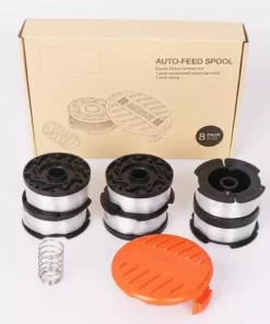 HKLFFJA Black + Decker Bobines De Fil Reflex Bobine Fil DéBroussailleuse Bobine Reflex Transparent 6 Bobines 1 Couvercle De Bobine 1 Ressort 10 HKLFFJA Black + Decker Bobines De Fil Reflex Bobine Fil DéBroussailleuse Bobine Reflex Transparent 6 Bobines 1 Couvercle De Bobine 1 Ressort -Débroussailleuse Soldes Magasin 57121832 4