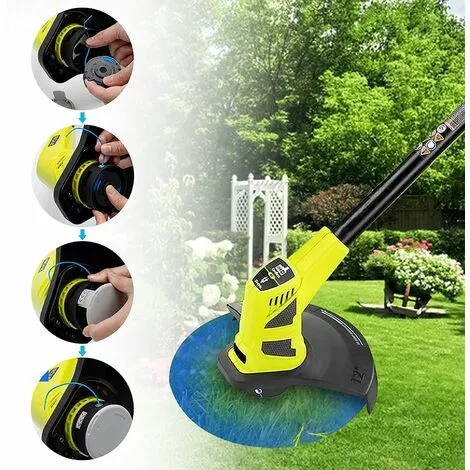 HKLFFJA Bobine De Fil De Rechange Pour Débroussailleuse Ryobi One+ AC14RL3A 18 V, 24 V, 40 V, Bobine De Rechange Pour Coupe-bordure De Ligne 1.65 Mm, 11ft Pour Débroussailleuse (6 Bobines + 2 Bouchons) 5 HKLFFJA Bobine De Fil De Rechange Pour Débroussailleuse Ryobi One+ AC14RL3A 18 V, 24 V, 40 V, Bobine De Rechange Pour Coupe-bordure De Ligne 1.65 Mm, 11ft Pour Débroussailleuse (6 Bobines + 2 Bouchons) – Image 3