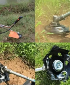 FLYME Tête De Coupe-herbe, Tête De Coupe-herbe, Tête De Coupe-herbe, Tête De Coupe Universelle, Tête De Coupe-herbe En Acier, Accessoires De Débroussailleuse Pour Jardin, 235x25,4 Mm -Débroussailleuse Soldes Magasin 57481383 3