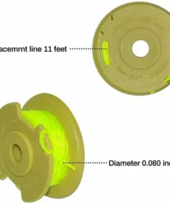 FONTAINEBLEAU Bobines De Fil De Coupe, Capuchon De Bobine De Coupe-Bordures, 6 X 3,4m Bobines De Rechange Pour Coupe-Bordures, Diamètre Du Ø 2 Mm Bobine Fil Coupe Bordure Pour Ryobi 18v 24v 40v Fonepro 3Pcs 8 FONTAINEBLEAU Bobines De Fil De Coupe, Capuchon De Bobine De Coupe-Bordures, 6 X 3,4m Bobines De Rechange Pour Coupe-Bordures, Diamètre Du Ø 2 Mm Bobine Fil Coupe Bordure Pour Ryobi 18v 24v 40v Fonepro 3Pcs -Débroussailleuse Soldes Magasin 57582039 2
