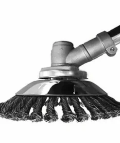 DENUOTOP Tête De Débroussailleuse Brosse à Désherbage, 2 Pièces 6 Pouce Débroussailleuse Brosse Rotative Disque De Pinceau à Roue Pour Jardin Agriculture Désherbage Enlèvement De Rouille -Débroussailleuse Soldes Magasin 57588806 2