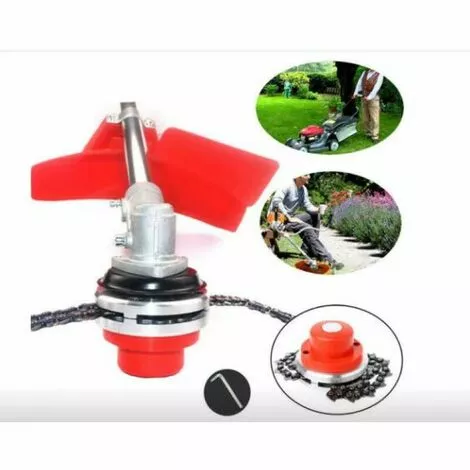 DENUOTOP Accessoire Pour Débroussailleuse Tondeuse à Gazon à Chaîne De Jardin, Débroussailleuse Pour Accessoires De Tondeuse à Gazon (rouge) 2PCS 3 DENUOTOP Accessoire Pour Débroussailleuse Tondeuse à Gazon à Chaîne De Jardin, Débroussailleuse Pour Accessoires De Tondeuse à Gazon (rouge) 2PCS