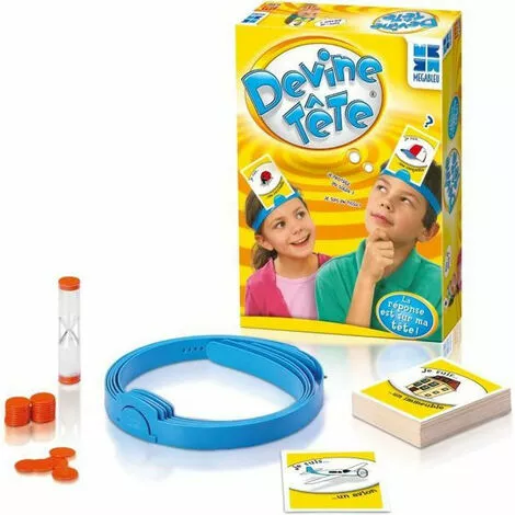 MEGABLEU Devine Tete - Jeu De Société Enfant - Mégableu 3 MEGABLEU Devine Tete - Jeu De Société Enfant - Mégableu