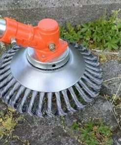 ABCRITAL Brosse De Débroussailleuse À Gazon,Tête De Tondeuse À Fil Avec Roue En Fil D'Acier Solide, Brosse À Désherber Ronde En Métal,Outil Multifonctionnel D'Élimination Des Mauvaises Herbes(6 Pouces) 10 ABCRITAL Brosse De Débroussailleuse À Gazon,Tête De Tondeuse À Fil Avec Roue En Fil D'Acier Solide, Brosse À Désherber Ronde En Métal,Outil Multifonctionnel D'Élimination Des Mauvaises Herbes(6 Pouces) -Débroussailleuse Soldes Magasin 57637677 4